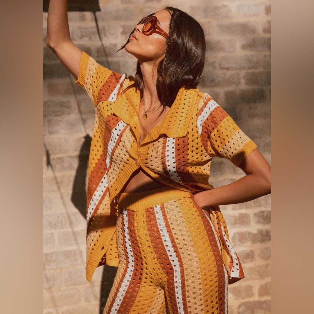 Peppermayo life and soul crochet shirt size Xs/S never worn